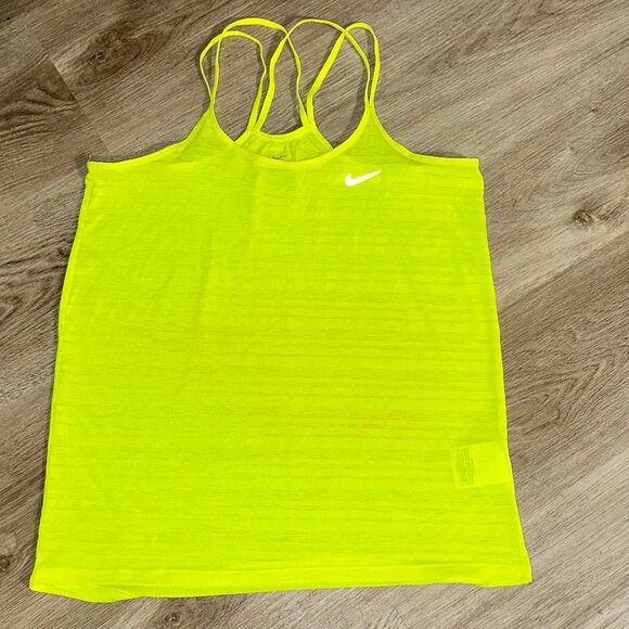 bright yellow nike tank top - Picture 1 of 1